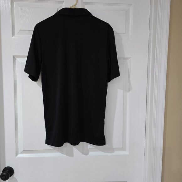 Minnesota Vikings Men's NFL Team Apparel Short Sleeve Polo Shirt Black Sz M NWT - Picture 5 of 7